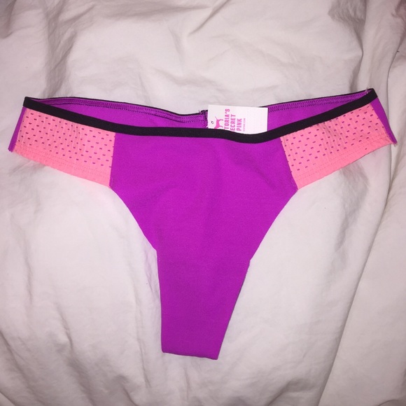 Purple Pink Sporty Thong