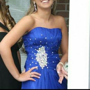 Blue Prom Dress