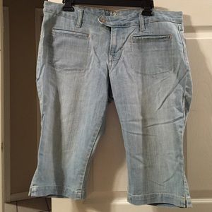 Capri blue jeans
