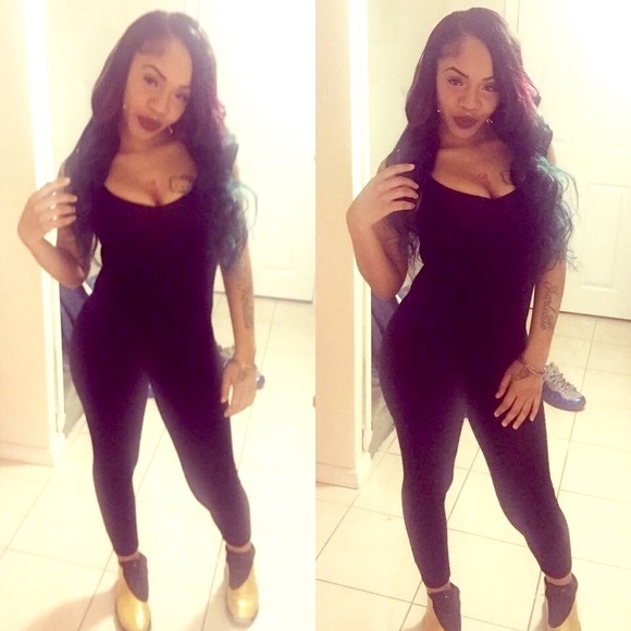 Sexy Black bodycon bodysuit