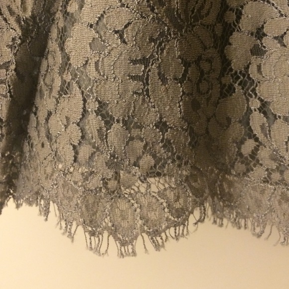 🎉LOWEST PRICE🎉 J. Crew gray lace skirt NWT! - Picture 2 of 4