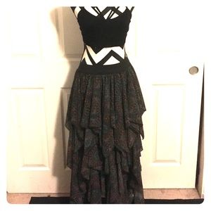 Free people maxi skirt