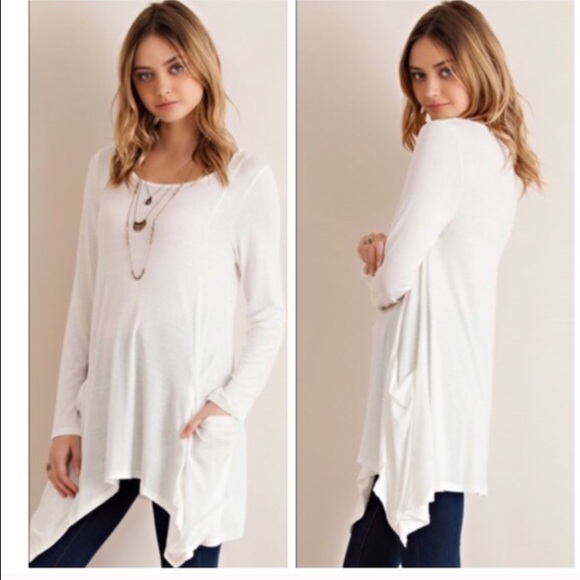 Slouchy Two Pocket Tunic - Picture 2 of 4