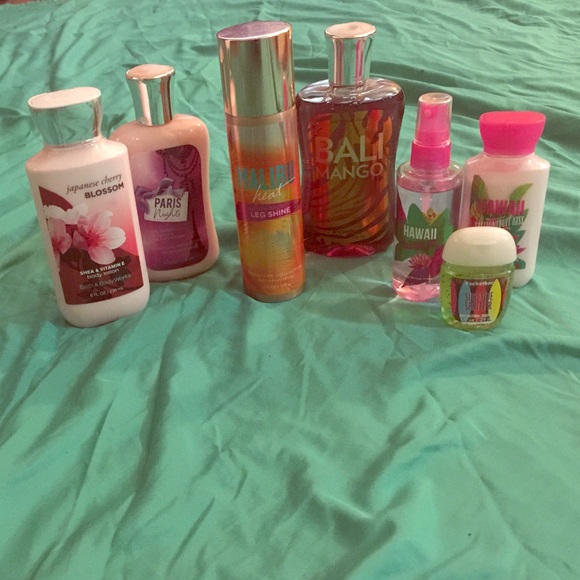 Bath and body works never used before products