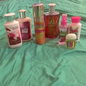 Bath and body works never used before products