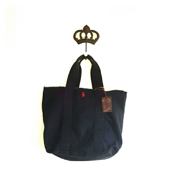Ralph Lauren Polo beach tote