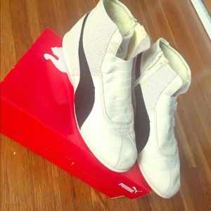 Rihanna Puma Eskiva zip-up high top sneaker