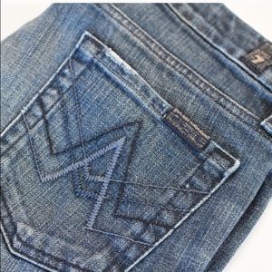 7 for all mankind "a" pocket