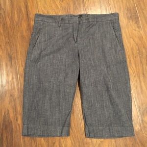 Theory Chambray Bermuda Shorts - size 8