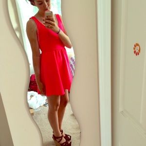 BRAND NEW Forever 21 Coral A-Line Dress