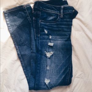American Eagle Distressed Jeggings