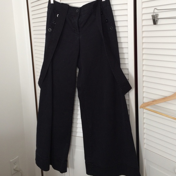 Elevenses ottoman suspender pants
