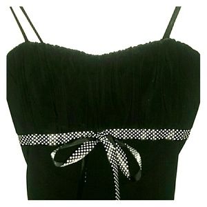 Black Spaghetti strap dress