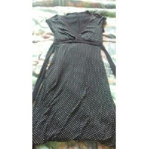 Black and White polka dot dress