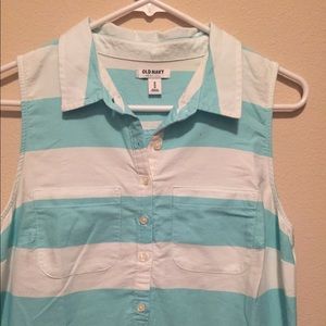 Old navy striped sleeveless dress