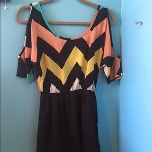 chevron dress