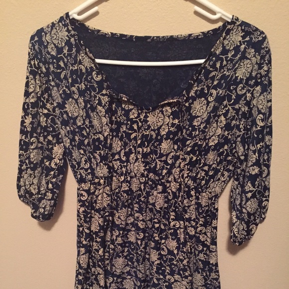 3/4 mini dress