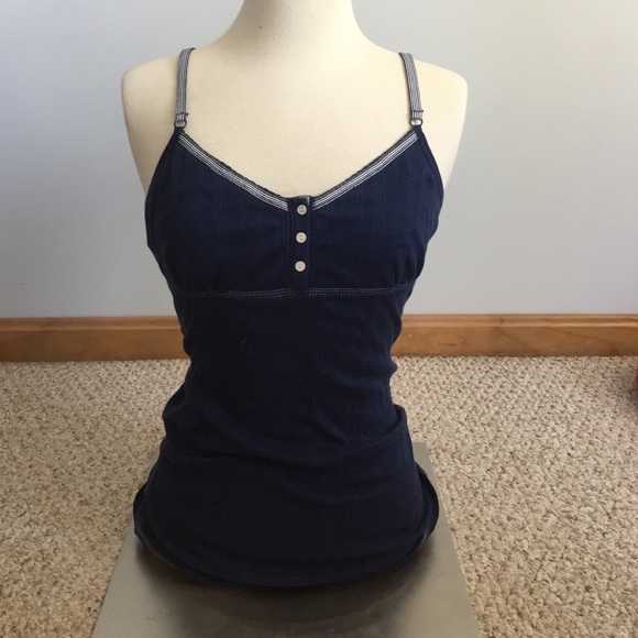24 HOUR SALE! Dark Blue Tank Top - Picture 1 of 4