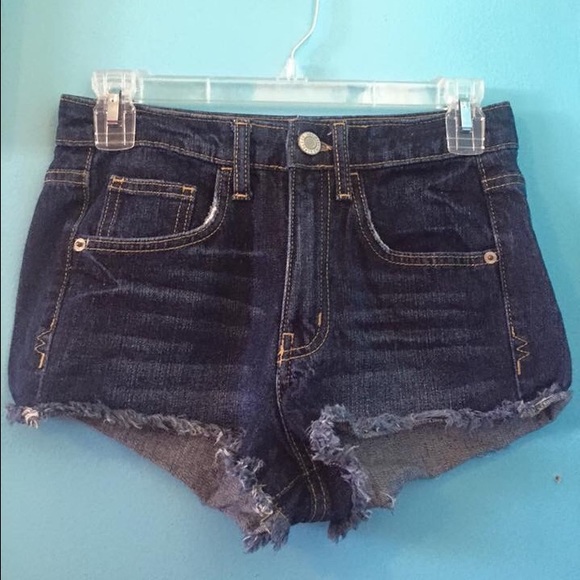 Mossimo blue jean shorts, high waisted