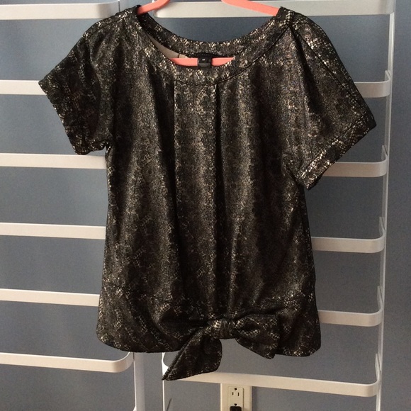 SOLD Marc by Marc Jacobs Metallic Lace Top