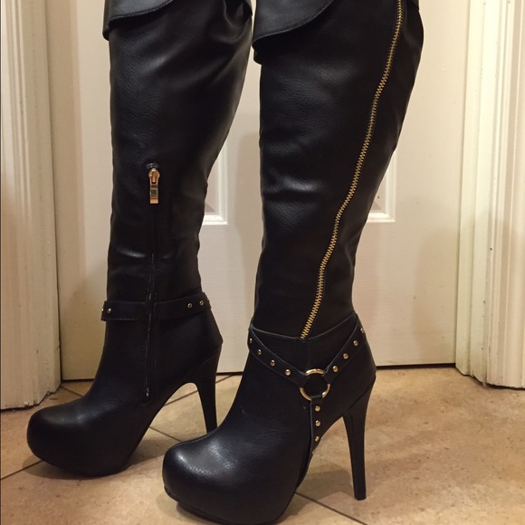 Sandrine Shoes - Sandrine NWT knee high boots 5.5, 6.5, and 8.5