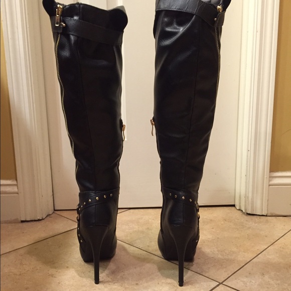 Sandrine NWT knee high boots 5.5, 6.5, and 8.5 - Picture 3 of 4