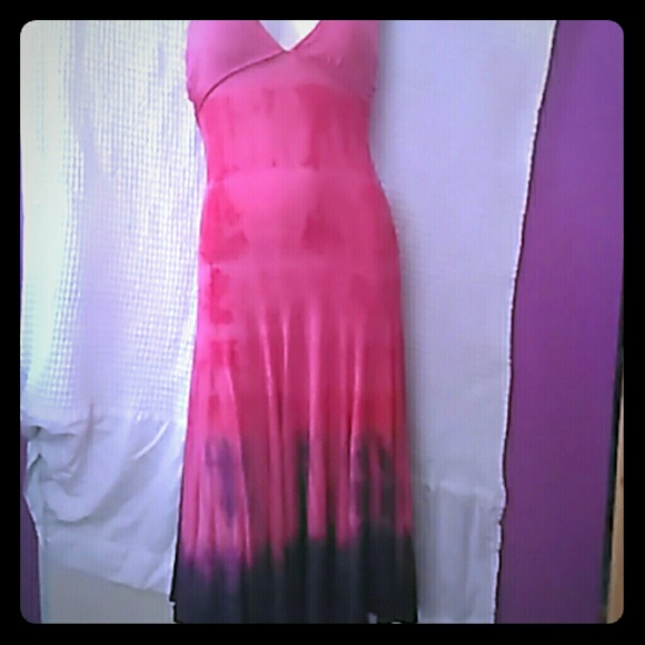 Pink/ purple ombre dress