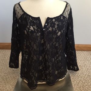 Abercrombie Lace Top