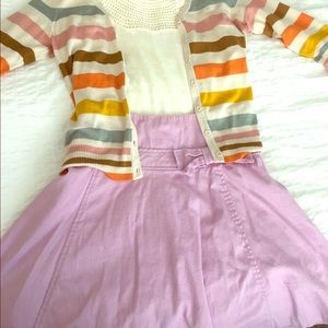 Lilac summer skirt