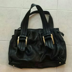 Tahari black bag 18"