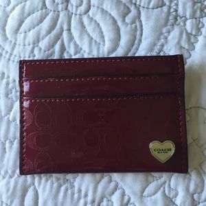 Coach Card Case