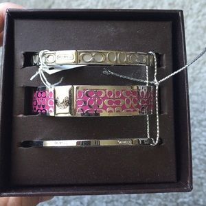Coach Bangle Set