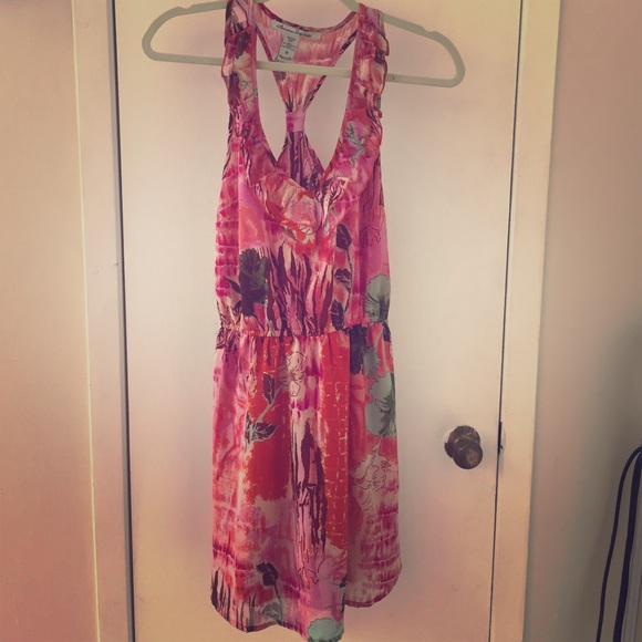 Floral patterned summer dress