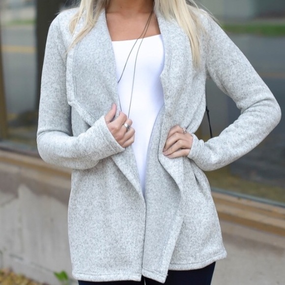 Fleece Lined Cardigan