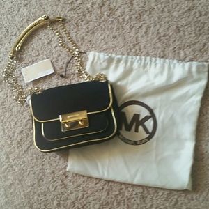 Michael Kors suede purse