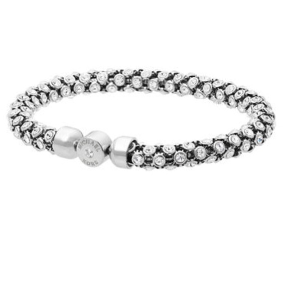 Authentic Michael Kors silver bracelet