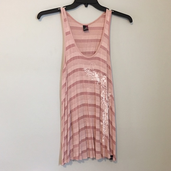 BOGO FREE SALE! Stripped pink tank top