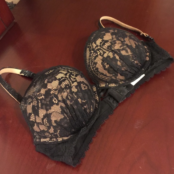 Victoria's Secret Black Bombshell Push-Up Bra
