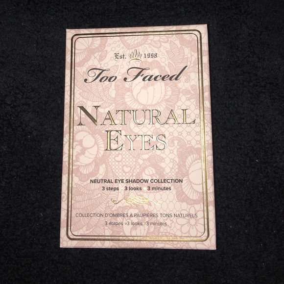 Too Faced makeup palette w/ mirror