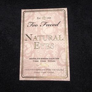 Too Faced makeup palette w/ mirror