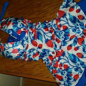 SALE!!!!! Women's one piece corset back swimsuit