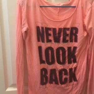Peach long sleeve shirt Peach long sleeve shirt