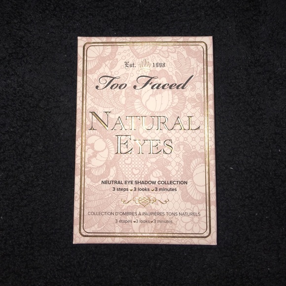 Too Faced makeup palette w/ mirror
