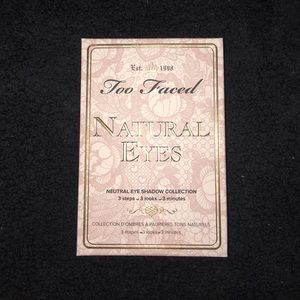 Too Faced makeup palette w/ mirror