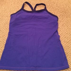 Gently worn Lululemon yoga tank - size 10