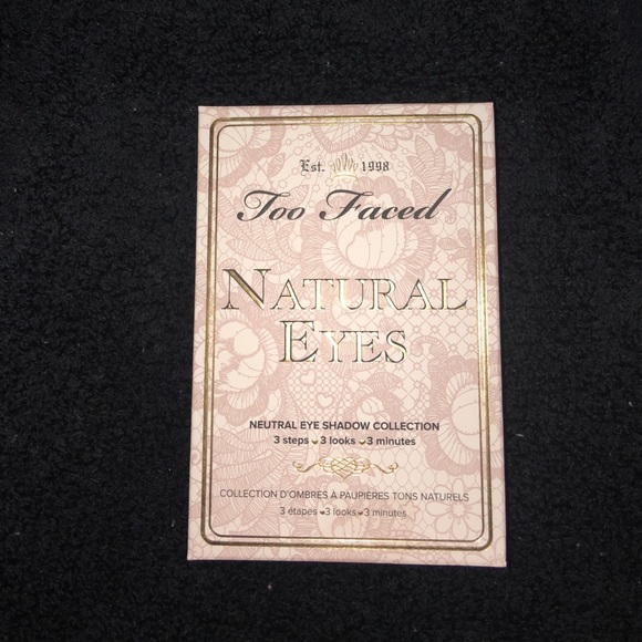 Too Faced makeup palette w/ mirror