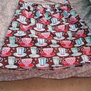 Modcloth hot chocolate charm skirt
