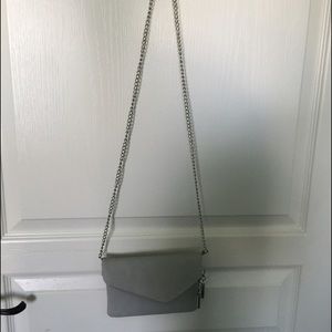 Grey satchel/cross body
