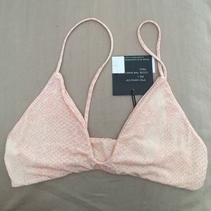 Acacia Napali Top in Pink Snake