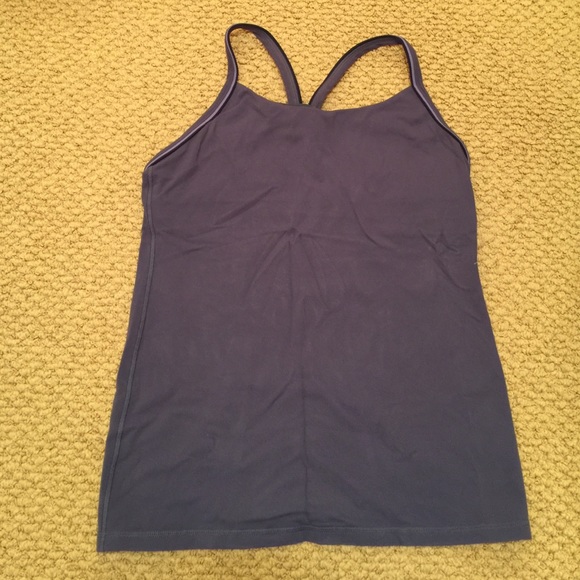 Gently worn Lululemon yoga tank - size 10